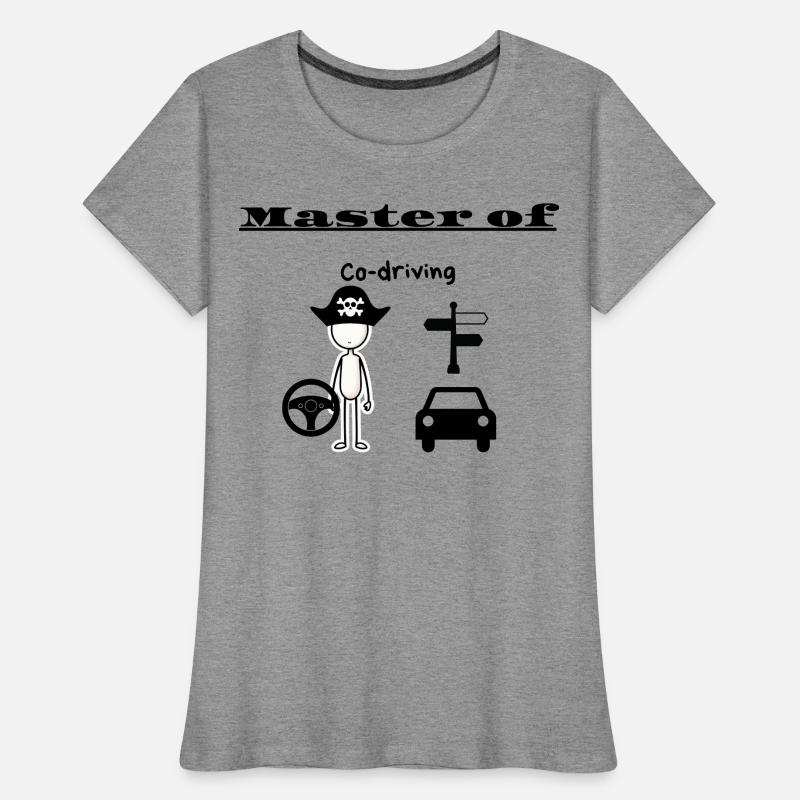 Maître en copilotage T-shirt bio Premium Femme