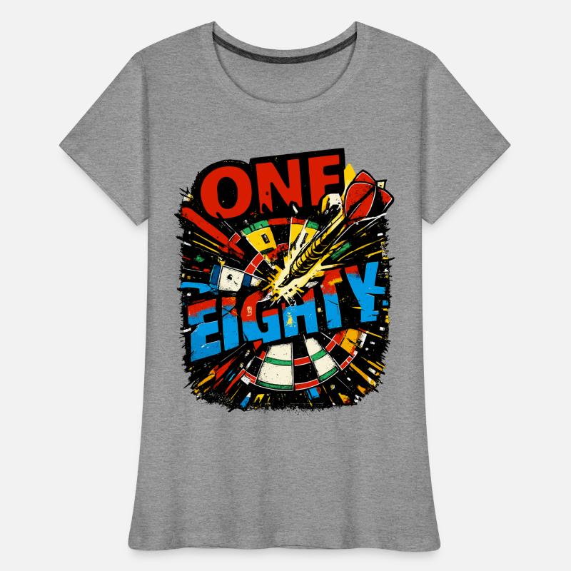 Dart One Eighty Women's Premium Organic T-Shirt