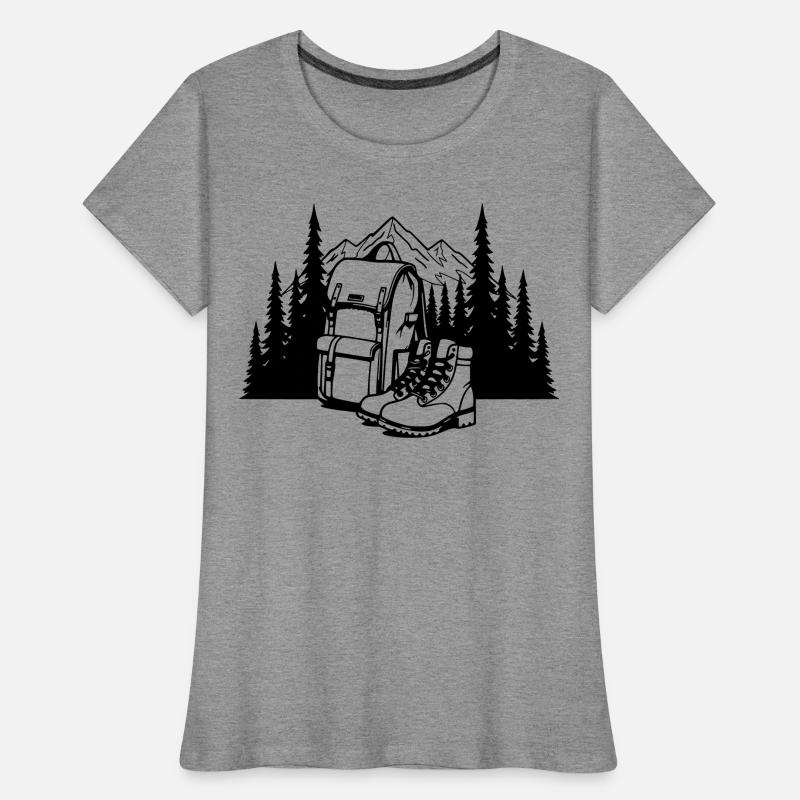 Absolut schwarz, wo alles anfängt Frauen Premium Bio T-Shirt