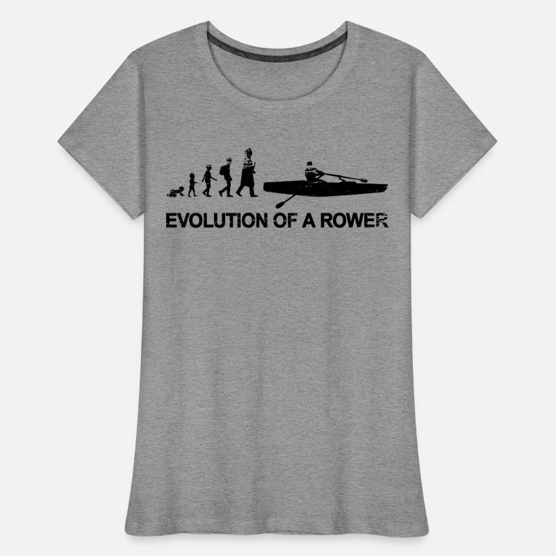 Rower Evolution Women's Premium Organic T-Shirt