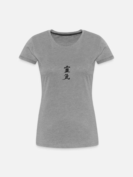 Reiki - Women's Premium Organic T-Shirt - heather grey