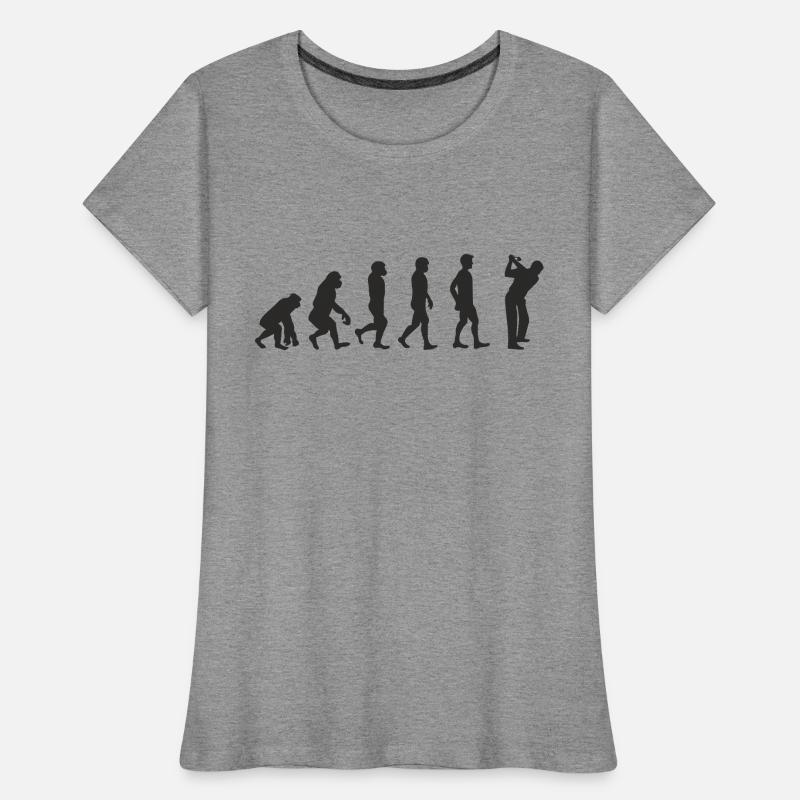 Evolution Golf Frauen Premium Bio T-Shirt