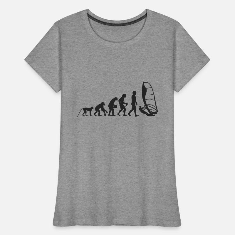 Evolution Windsurfing Frauen Premium Bio T-Shirt