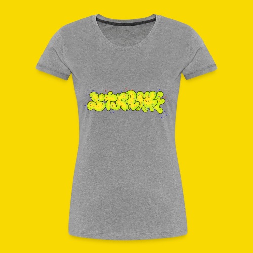Strange Graffiti - Ekologiczna koszulka damska Premium