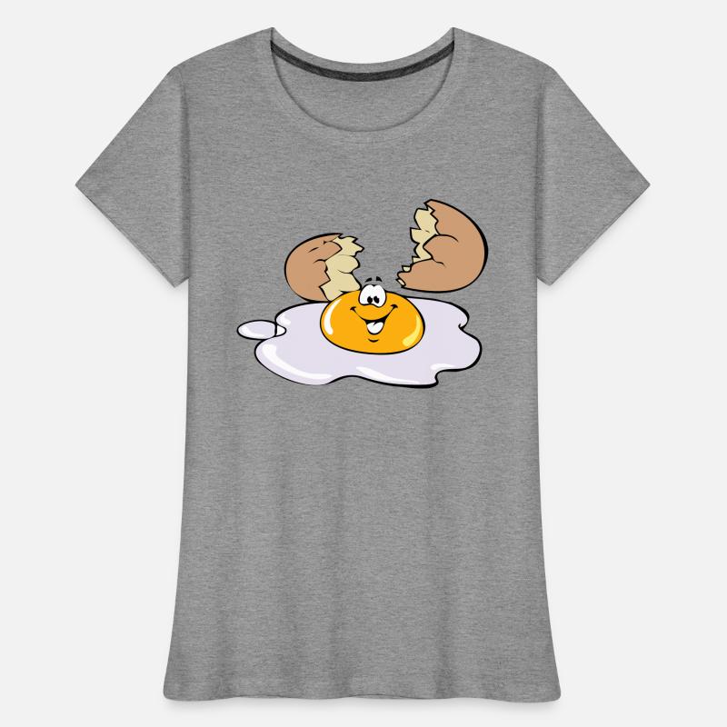 Fried Egg Egg Women's Premium Organic T-Shirt