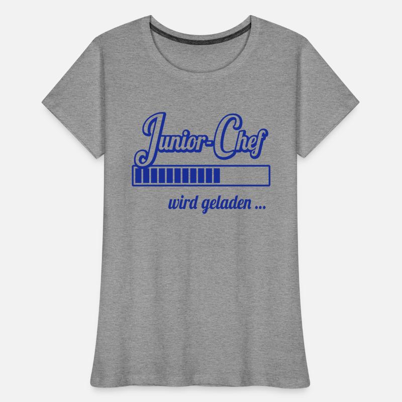 Junior chef Loading ... (Pregnancy, 1C) Women's Premium Organic T-Shirt
