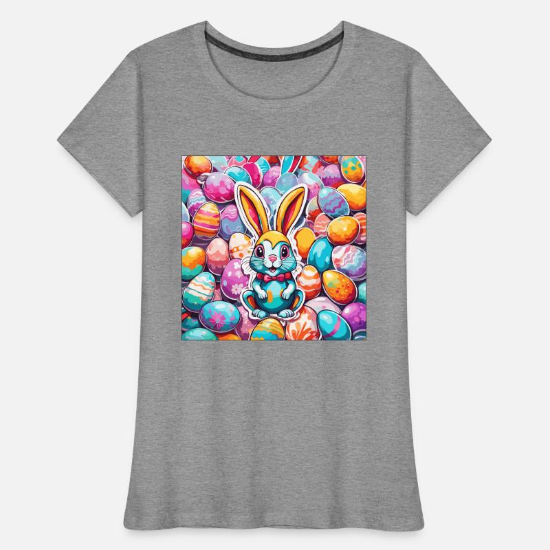 Easter Bunny / Easter / Eggs / Holidays / Easter Women's Premium Organic T-Shirt