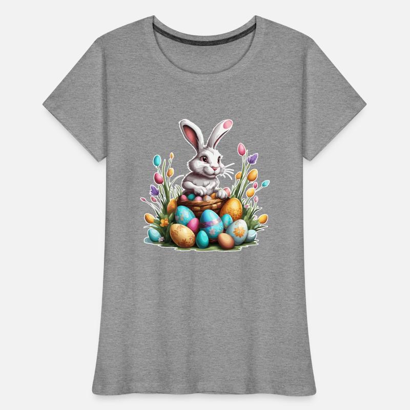 Easter Bunny / Easter / Eggs / Holidays / Easter Women's Premium Organic T-Shirt