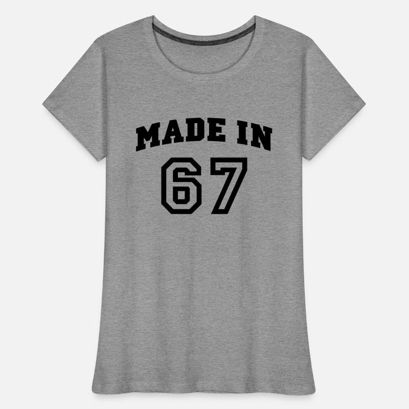 mp_madein67a Frauen Premium Bio T-Shirt