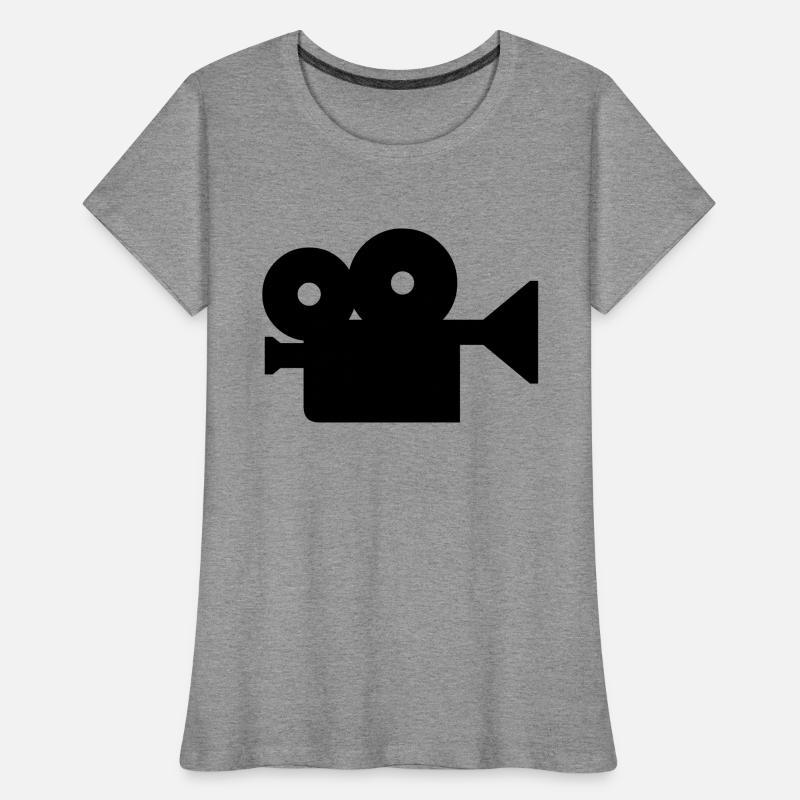 camera T-shirt bio Premium Femme