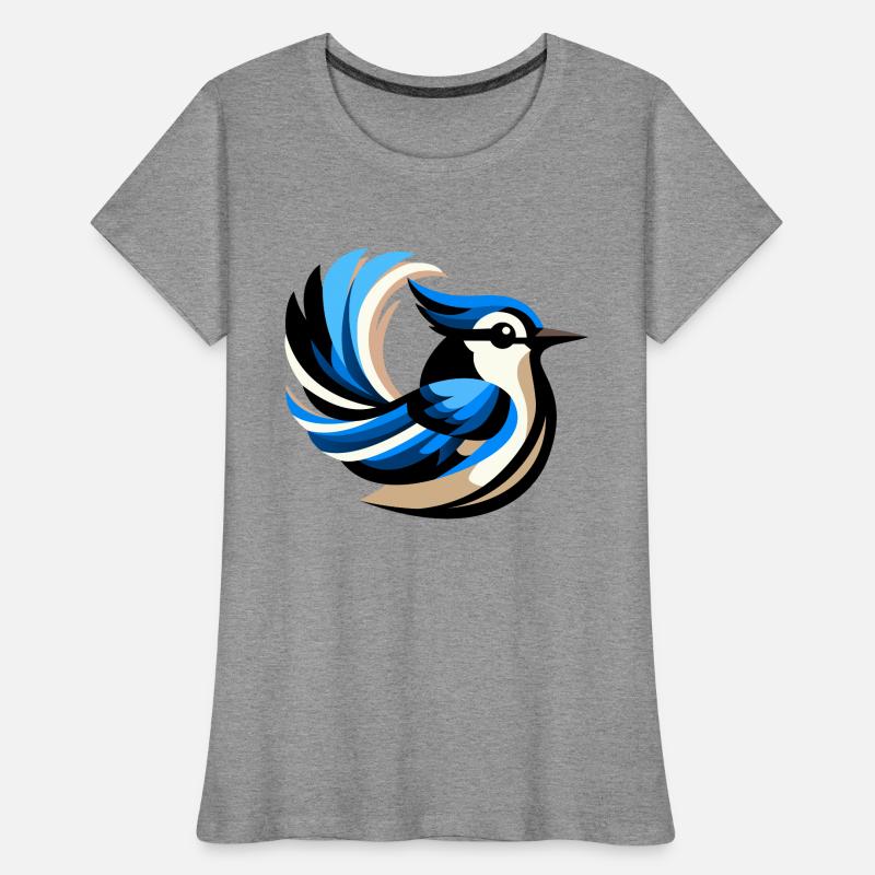 Blue jay Women's Premium Organic T-Shirt