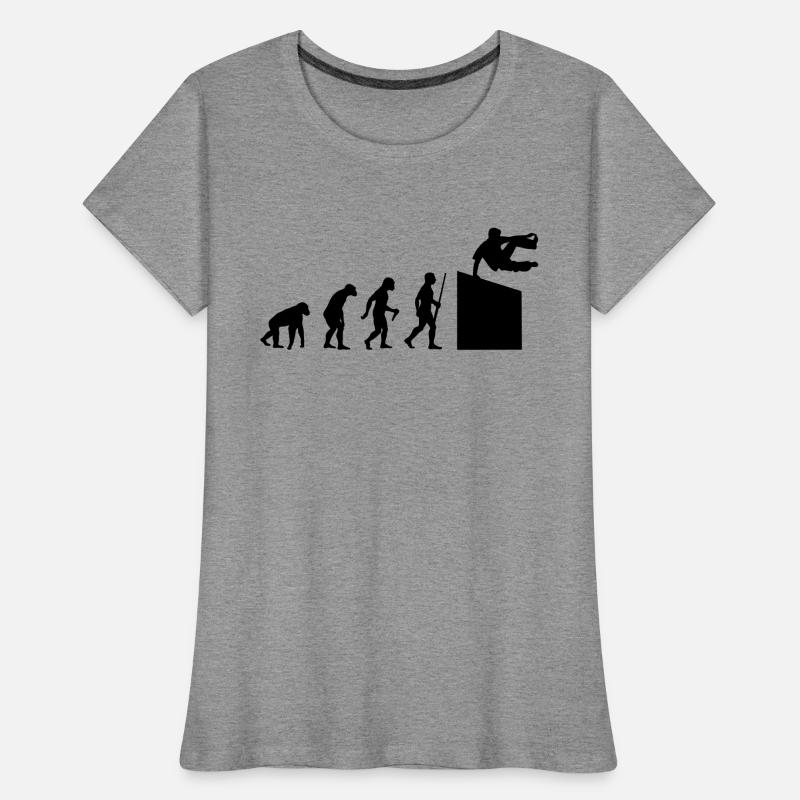 Evolution Frauen Premium Bio T-Shirt