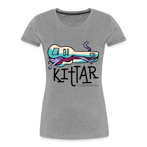 CATS KARMA - Frauen Premium Bio T-Shirt