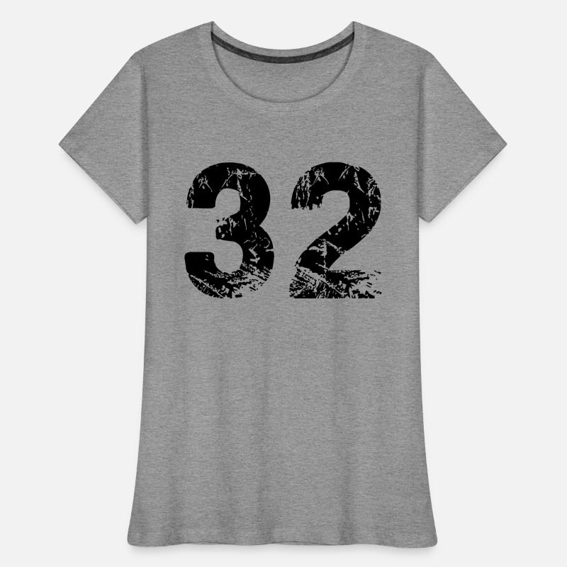 32 Frauen Premium Bio T-Shirt
