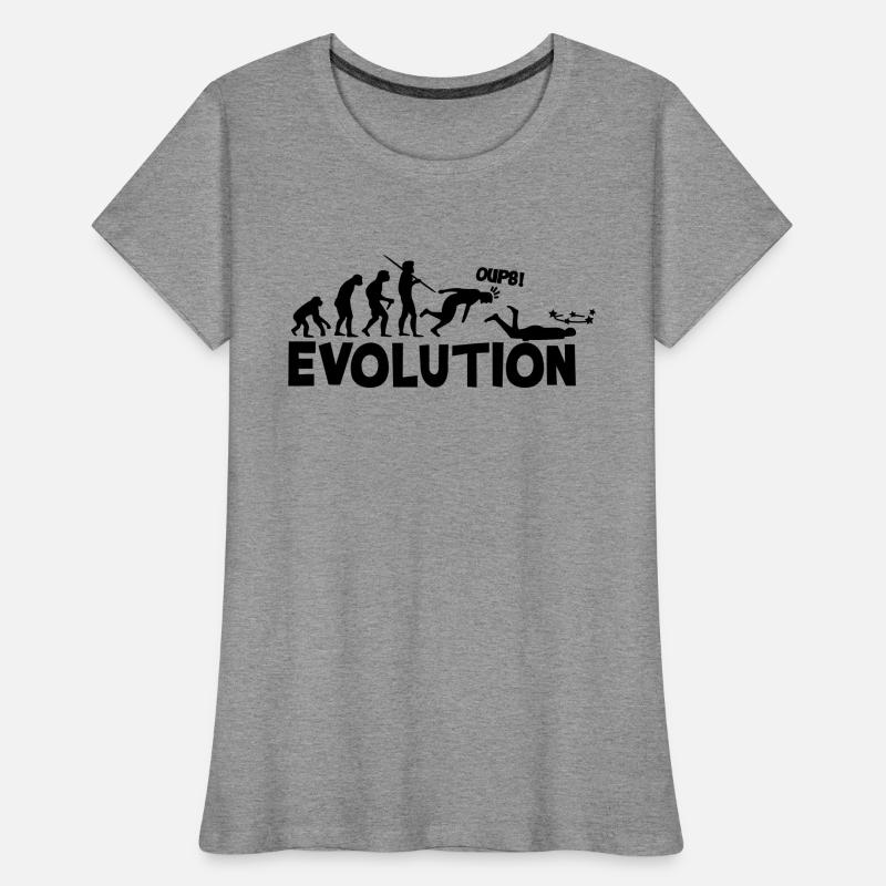 Evolution Humor Women's Premium Organic T-Shirt