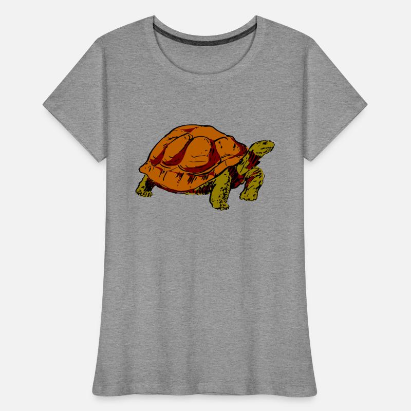tortue T-shirt bio Premium Femme