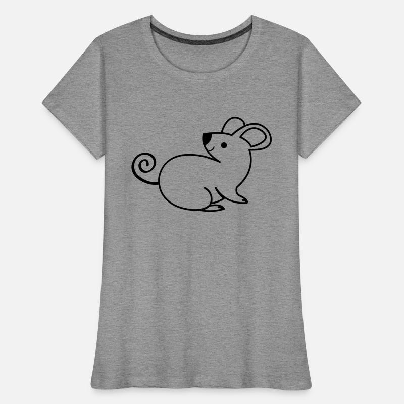Souris T-shirt bio Premium Femme
