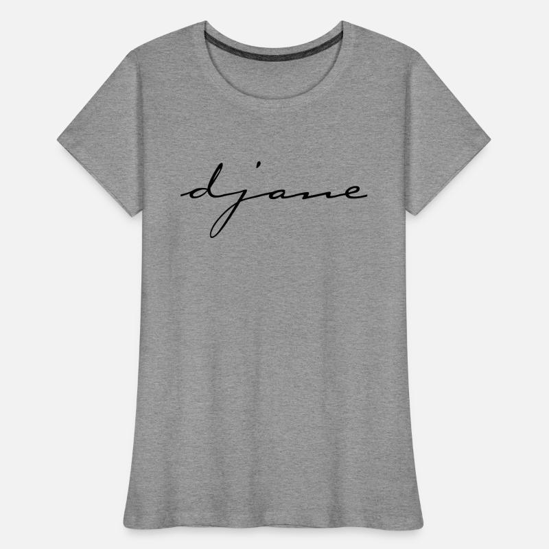 DJANE script Frauen Premium Bio T-Shirt