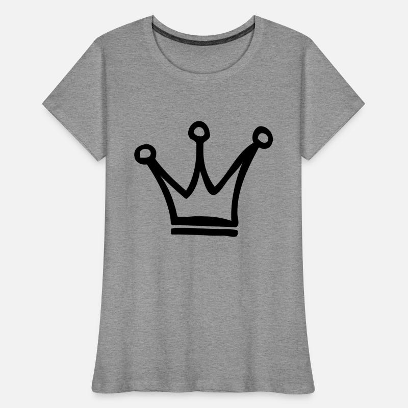 Krone Frauen Premium Bio T-Shirt