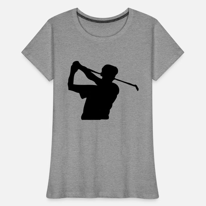 golf T-shirt bio Premium Femme