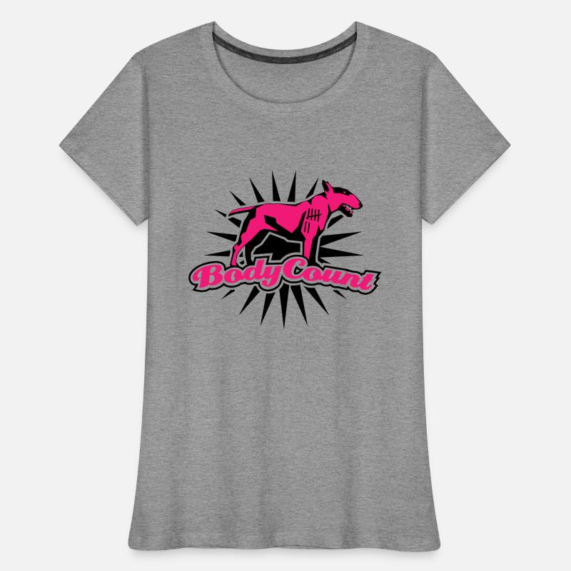 BodyCount Frauen Premium Bio T-Shirt