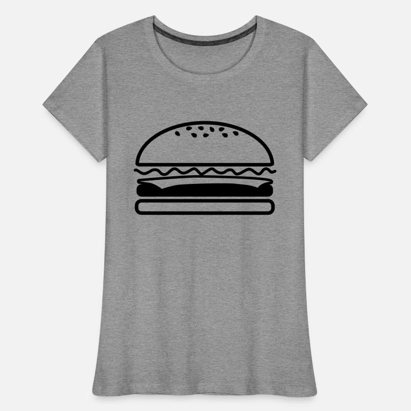 Buger Frauen Premium Bio T-Shirt
