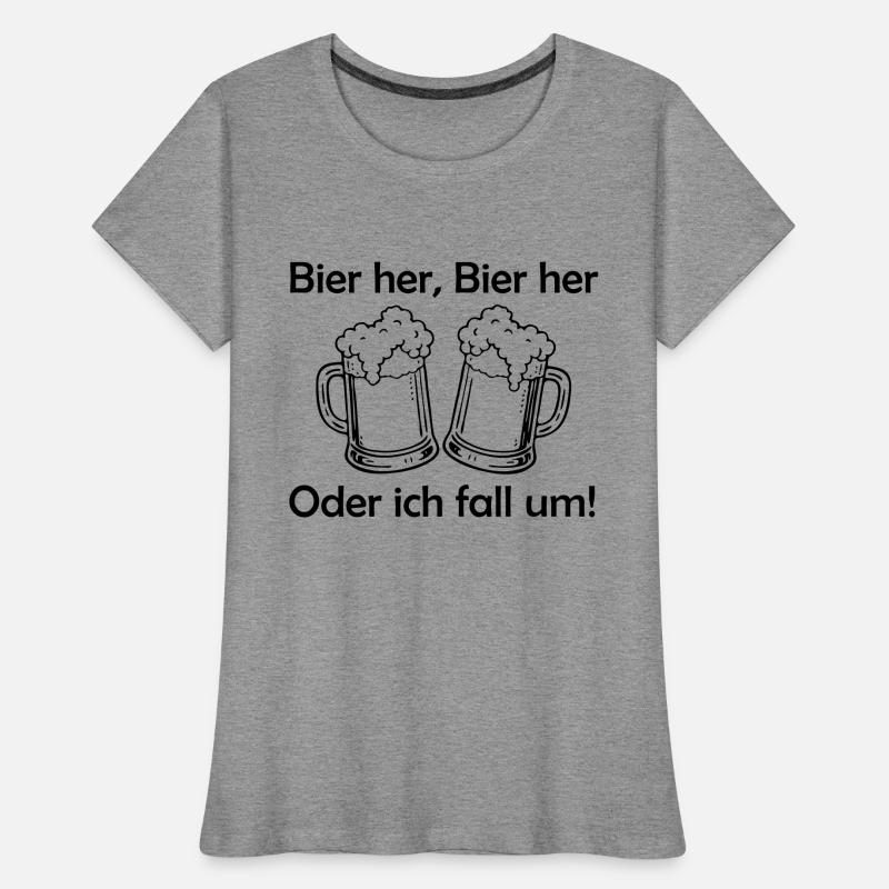 Bees here, Bees here - oder ich fall um! Women's Premium Organic T-Shirt