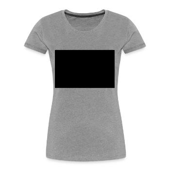 Flagge Deutschland - Frauen Premium Bio T-Shirt - Grau meliert - Vorne - Mia (176cm)
