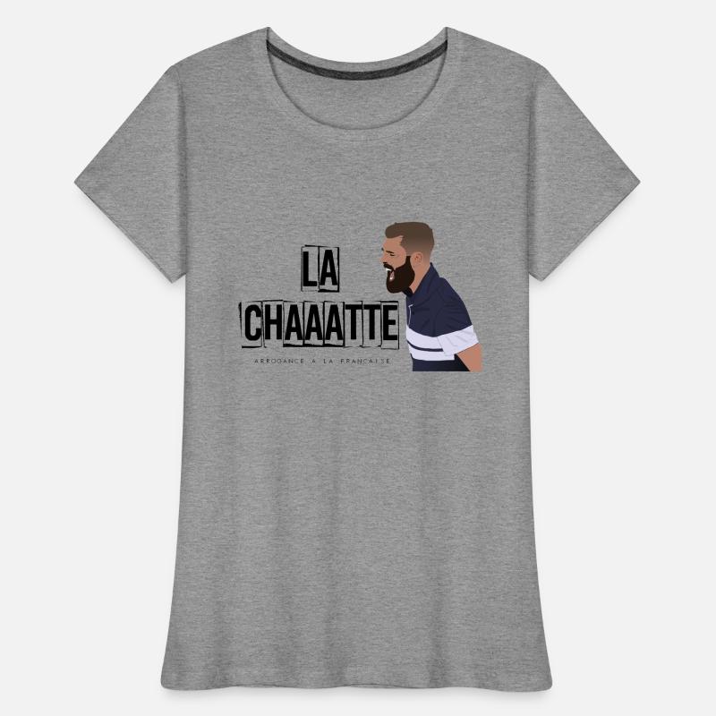 LA CHAAATTE T-shirt bio Premium Femme