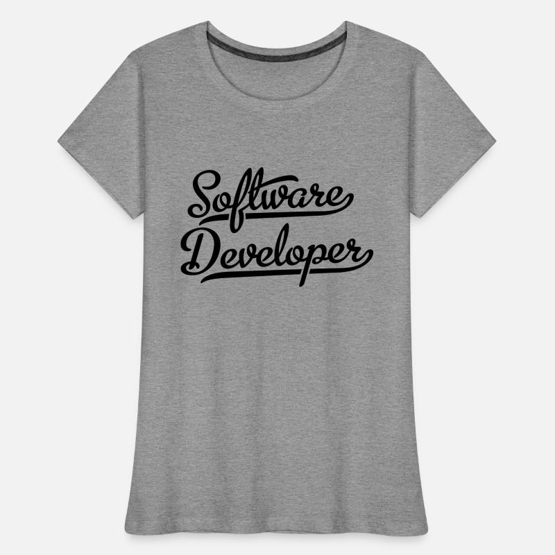 Software Developer Frauen Premium Bio T-Shirt