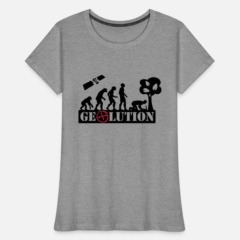 Geolution - 2color - 2O12 T-shirt bio Premium Femme