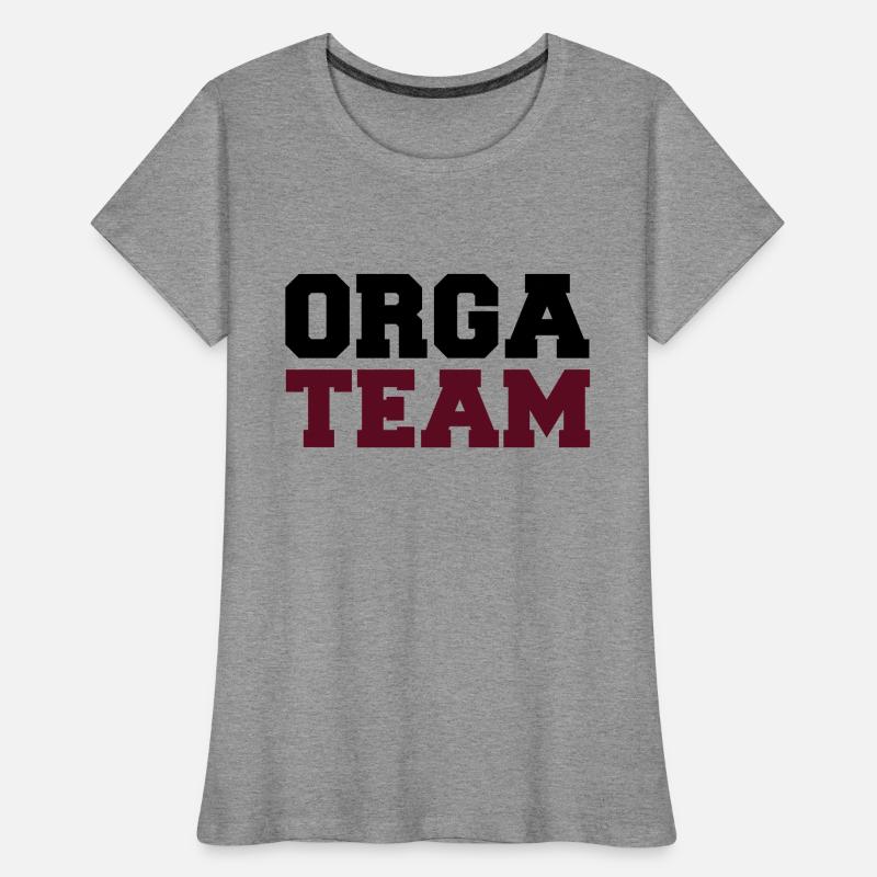 orga-team Frauen Premium Bio T-Shirt