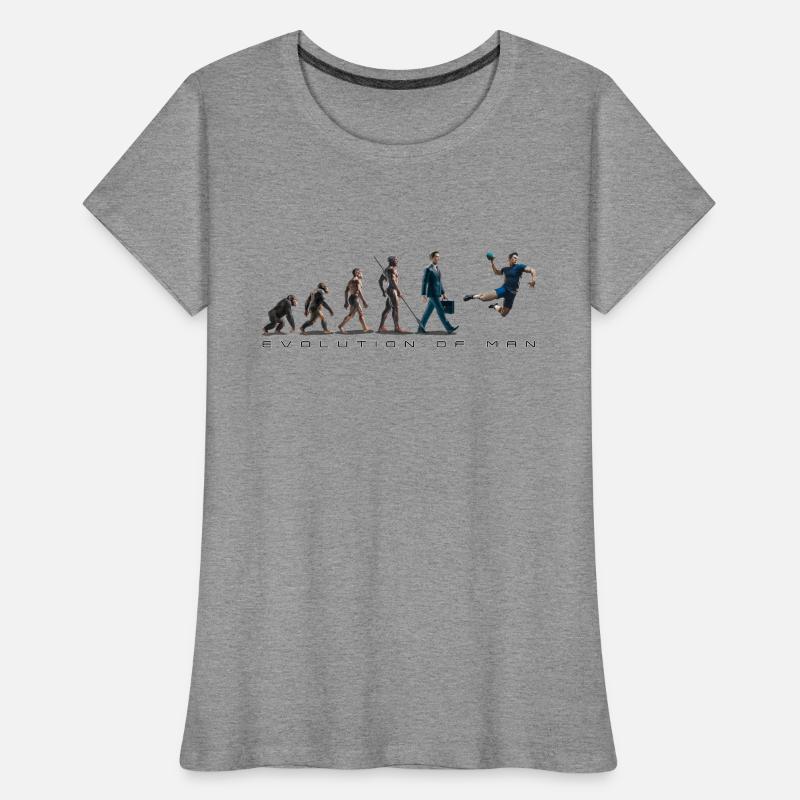 Evolution Handball 06 2024 Plan de travail 2 T-shirt bio Premium Femme