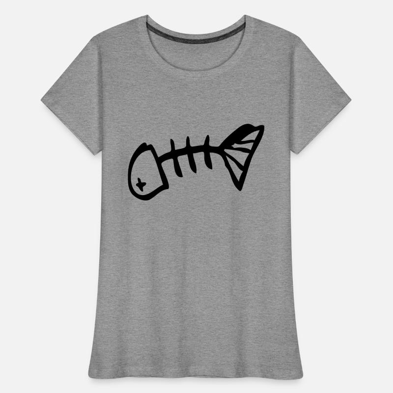 Fischgrätmuster Frauen Premium Bio T-Shirt