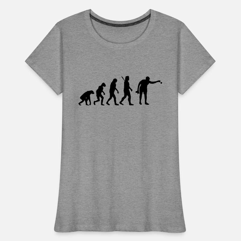 Evolution Boule Frauen Premium Bio T-Shirt