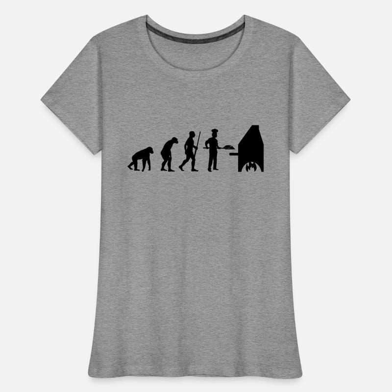 Bäcker evolution Frauen Premium Bio T-Shirt
