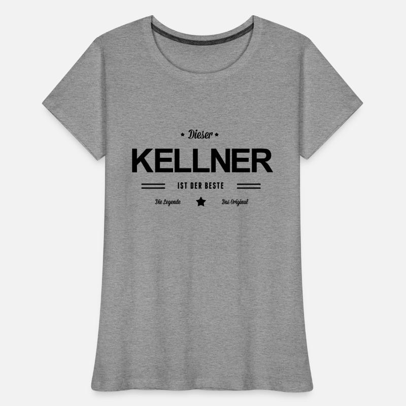 Bester Kellner Frauen Premium Bio T-Shirt