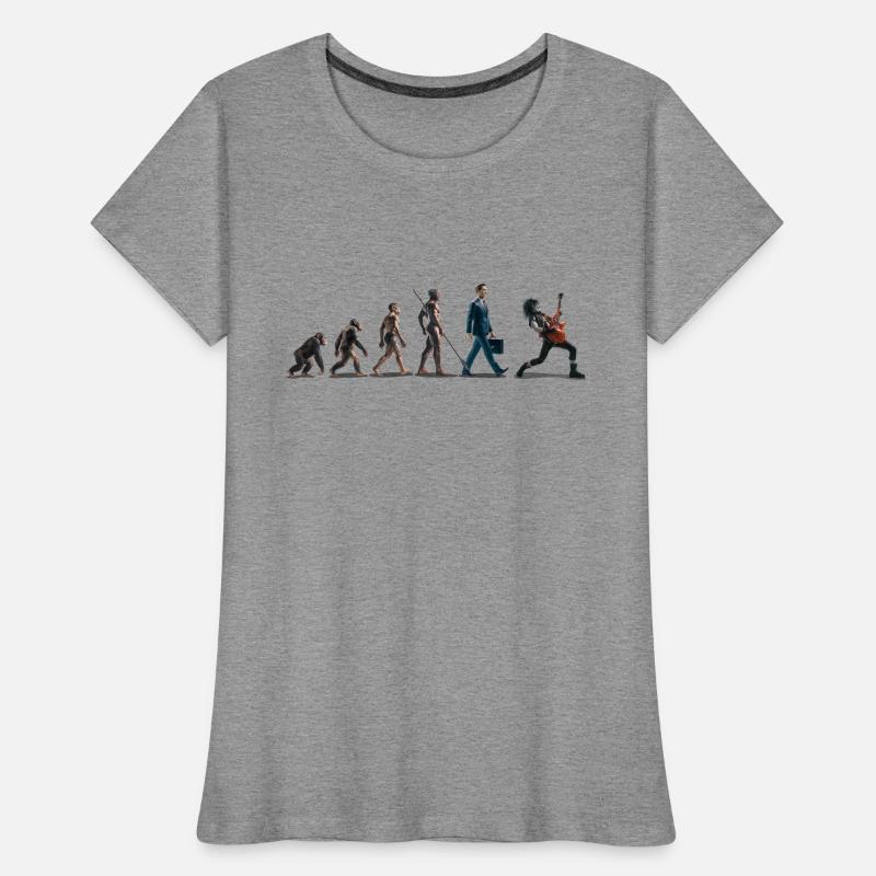 Evolution Guitar Player 06 2024 2 Women's Premium Organic T-Shirt