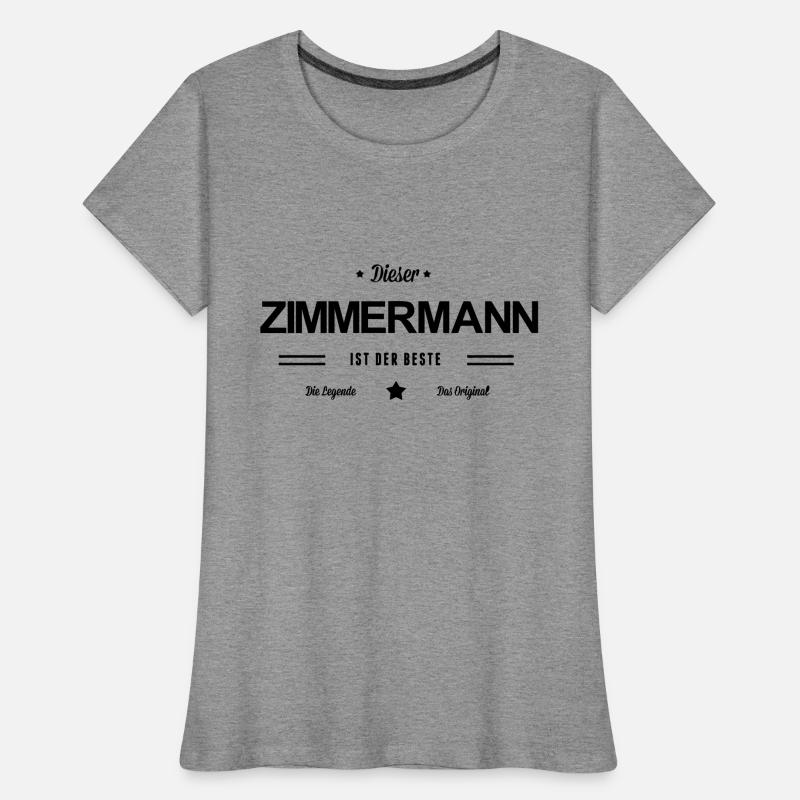 Bester Zimmermann Frauen Premium Bio T-Shirt