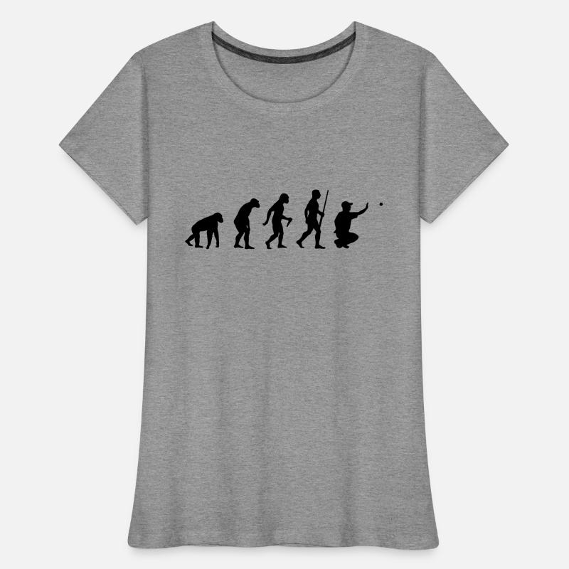 Evolution Pétanque T-shirt bio Premium Femme