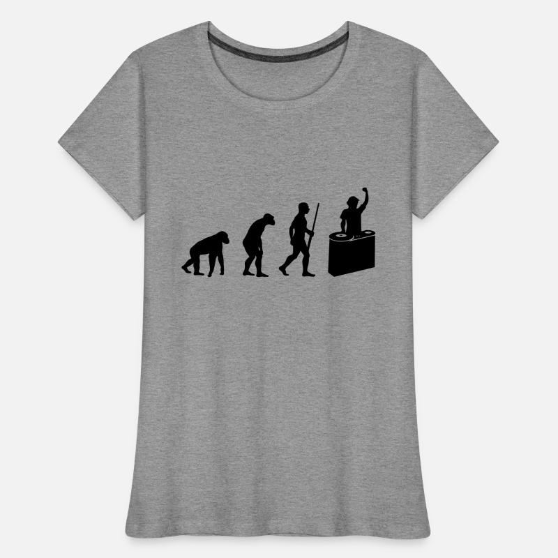L'évolution DJ T-shirt bio Premium Femme