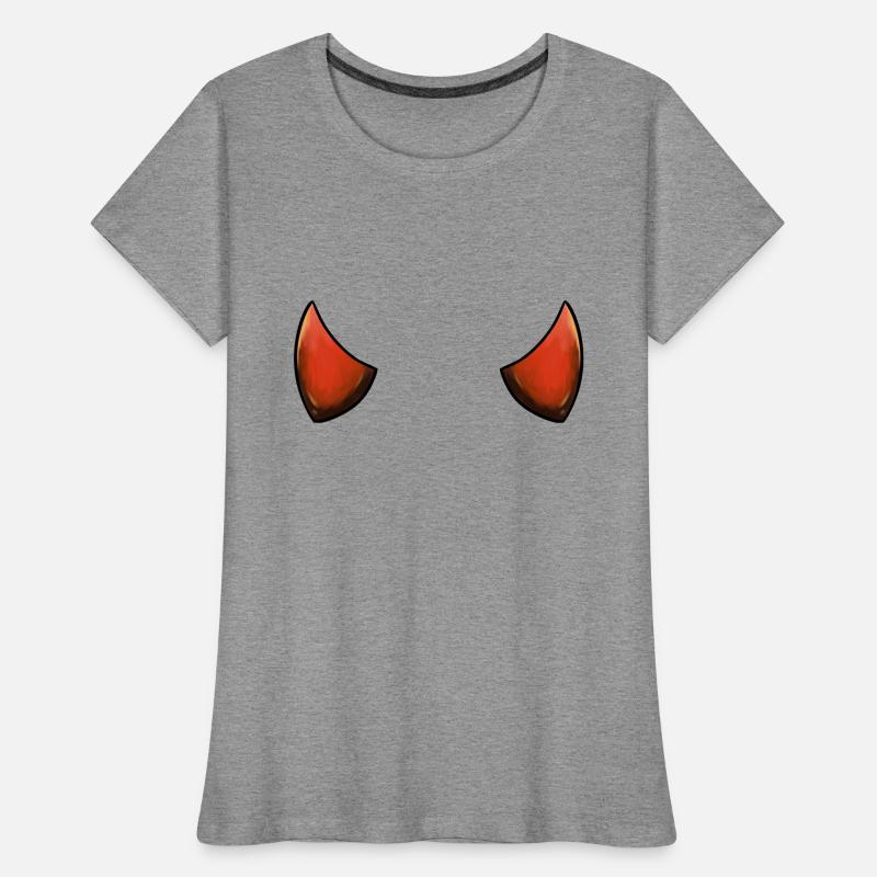 Devil's Horn Devil's Devil's Woman Devil's Guy Women's Premium Organic T-Shirt
