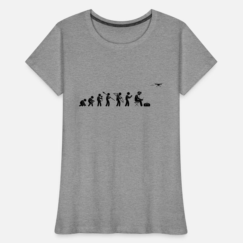 Drone Evolution Women's Premium Organic T-Shirt