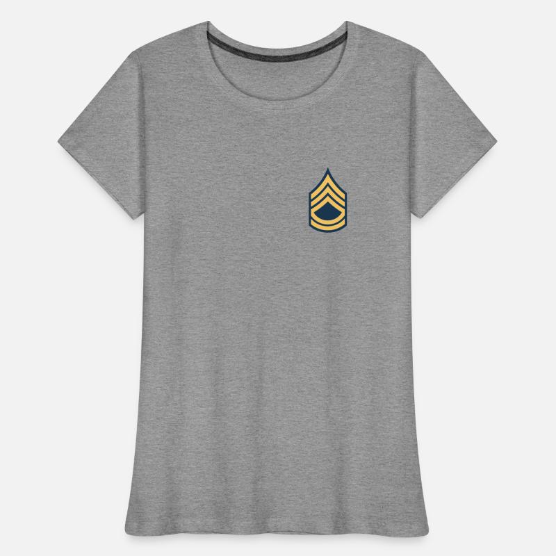US Army Sergeant First Class OR7-E7 Frauen Premium Bio T-Shirt