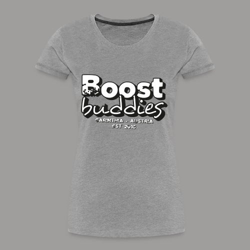 boost buddies vertical - Frauen Premium Bio T-Shirt