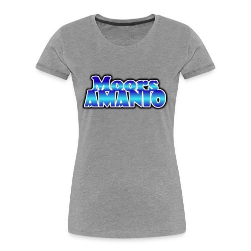 MoorsAmanioLogo - Vrouwen premium bio T-shirt
