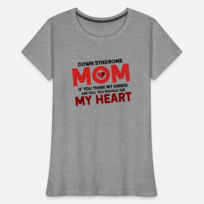 Down Syndrom Down Syndrom Bewusstsein Geschenkidee Frauen Premium Bio T-Shirt