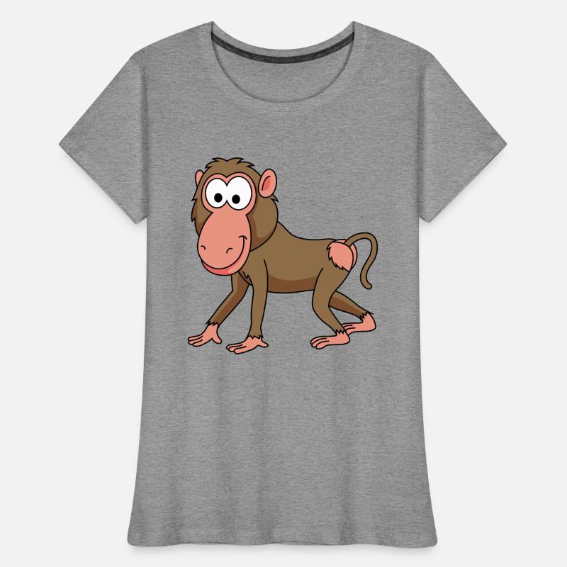 Monkey monkey comic Women's Premium Organic T-Shirt