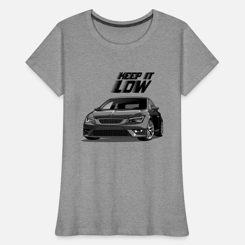 Leon 5F FR Keep it Low T-shirt bio Premium Femme