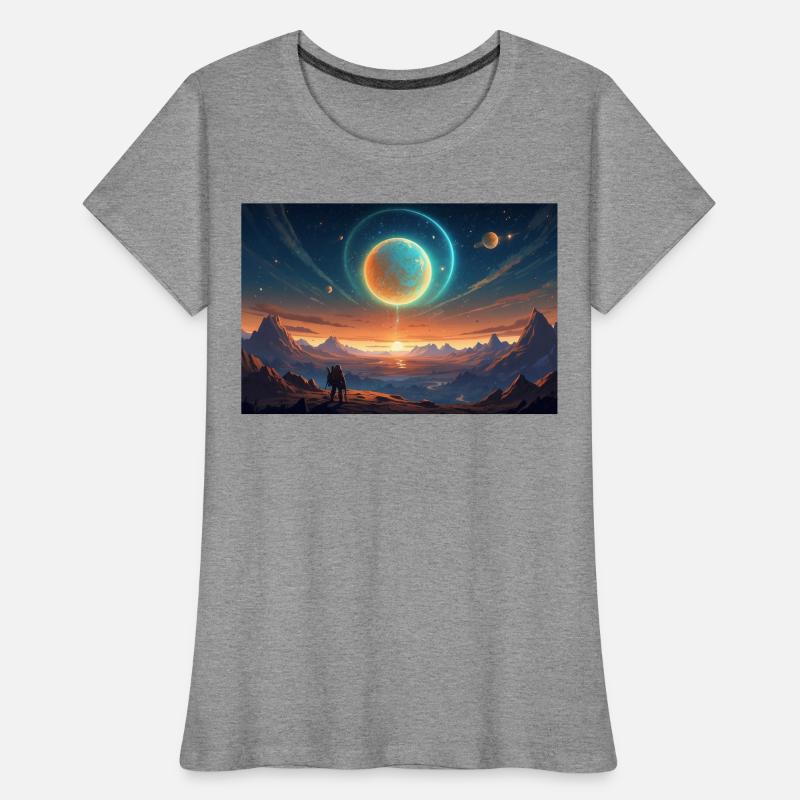 Helldivers Planet X Frauen Premium Bio T-Shirt